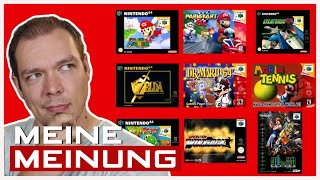 Nintendo 64 Spiele auf Switch  Meine Meinung als N64 Fan zum Erweiterungspaket [upl. by Zanahs]