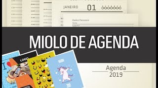 MIOLO DE AGENDA ARQUIVO PARA PRODUÇÃO DE AGENDAS [upl. by Lavicrep]