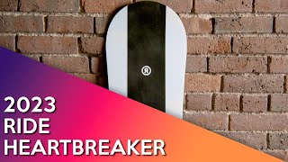 2023 RIDE Heartbreaker  Snowboard Review [upl. by Eelta403]