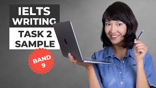 Band 9 IELTS Writing Task 2 SAMPLE ANSWER  Discuss both views [upl. by Naitsabas472]