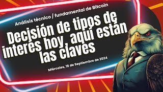 Bajadas de tipos EN VIVO de la FED conoce el impacto en Bitcoin y mercados financieros [upl. by Jeffers40]