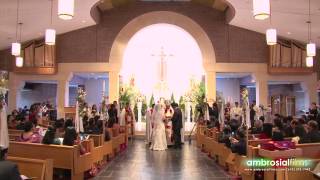 Indian Catholic Wedding  The Imperia  Ambrosial Films ® [upl. by Jone]