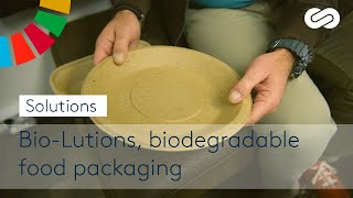 BIOLUTIONS biodegradable food packaging  SOLUTIONS [upl. by Uhthna]