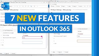 7 new features in Microsoft Outlook 365 [upl. by Norvol]