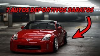 7 AUTOS DEPORTIVOS BARATOS PARA ESTUDIANTES VERSION TUNING I RACEMAN [upl. by Fante138]