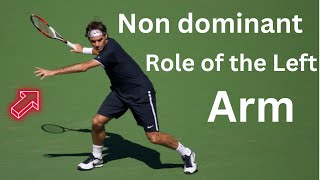 ATP Forehand role of the Non Dominant arm [upl. by Ricker]