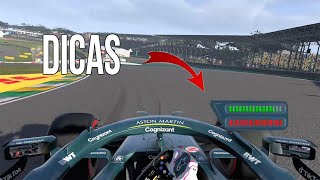 3 Dicas para melhora sua pilotagem no F1 2021  Em 1 Minuto [upl. by Awad]