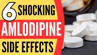 6 SHOCKING AMLODIPINE SIDE EFFECTS 😱💥 [upl. by Cramer]