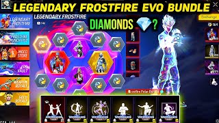 Legendary Frost Fire Bundle Spin  Legendary Frostfire Event  New Evo Bundle in Free Fire [upl. by Slater]