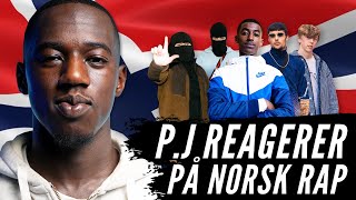 PJ REAGERER PÅ NORSK RAP  YLTV [upl. by Anaiq]