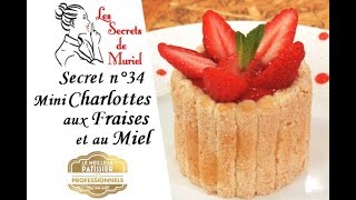 Charlotte aux Framboises Fraises et chocolat Cest un dessert tellement délicieux [upl. by Allebram]