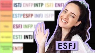 ESFJ tierranking the 16 personalities [upl. by Nauj]