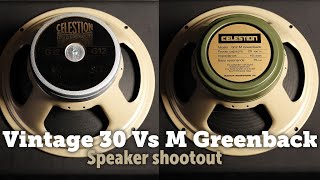 Celestion Vintage 30 Vs Greenback speaker mix Extended version [upl. by Eedyak193]