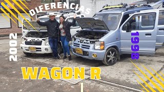 Diferencias Wagon R Fase 1 y 2 1998 y 2002 [upl. by Nealson]