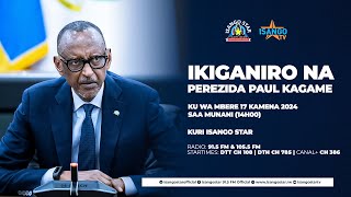 🔴LIVE IKIGANIRO NA PEREZIDA PAUL KAGAME [upl. by Heller]