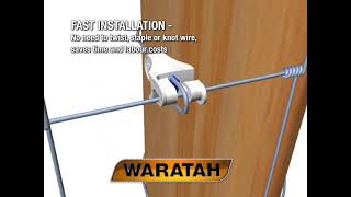 Waratah Gripple T Clip wire tie off [upl. by Paget]