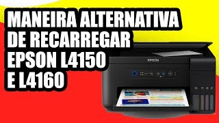 RECARREGAR TINTA EPSON L4150  L4160  FORMA ALTERNATIVA [upl. by Coppock]