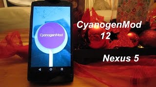 CyanogenMod 12 Android 50 on Nexus 5 [upl. by Brenn]