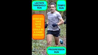 Masters Running Over 50s Tempo Run Lactate Threshold amp Progression Run Game Changer Sessions [upl. by Arikehs]