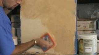 Venetian Plaster quotLime Paint Color Washquot [upl. by Reeher]