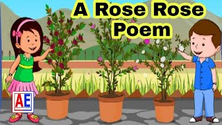 A Rose Rose  Popular Nursery Rhymes Song Collection By Amazing Entertainment [upl. by Nnylyma]