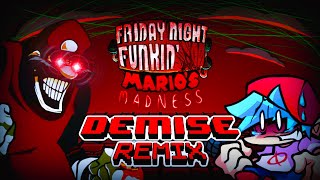 DEMISE REMIX  FNF Mario Madness V2 Mod [upl. by Asiret253]