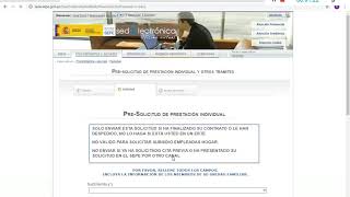 ACTUALIZADO TUTORIAL FORMULARIO SEPE [upl. by Weirick]