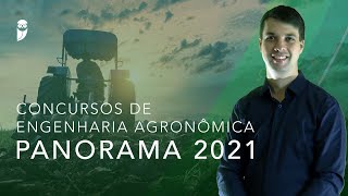 Concursos de Engenharia Agronômica Panorama 2021 [upl. by Kimble]