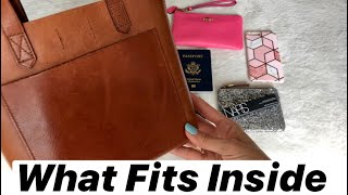 Madewell Small Transport Crossbody Bag  What Fits Inside Requested Video [upl. by Rogozen]