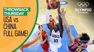 USA v China  Beijing 2008  Basketball Replays  Throwback Thursday [upl. by Karisa]