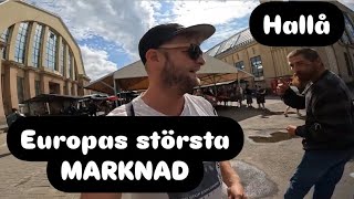 Europas största inomhusmarknad finns i Riga Lettland 🇱🇻 [upl. by Nixie952]