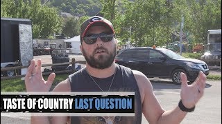 Tyler Farr Admits Fear of Lee Brice Loves Ninja Turtles  Last Question [upl. by Marieann]