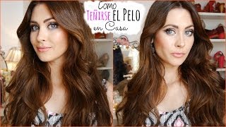 Como TeñirsePintarse el Pelo en casa Color tips How I dye my hair at home [upl. by Siwel471]