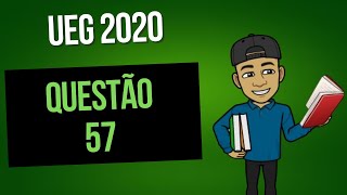 Resolução questão 57 UEG 2020 Químics [upl. by Sudnak]