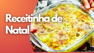 COMO FAZER BATATA GRATINADA COM QUEIJO PARA O NATAL [upl. by Ahsinelg]