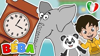 CANZONE DELL’OROLOGIO  Canzoni per Bambini  BÉBA [upl. by Maisie390]