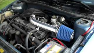 99 Cavalier Thrush Muffler Spectre Ram Air Intake [upl. by Ruckman]