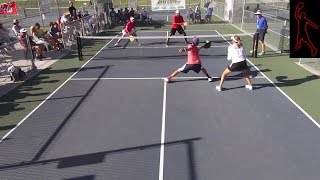 2014 Pickleball Tournament of Champions Mixed Open Doubles Final HD [upl. by Nady642]