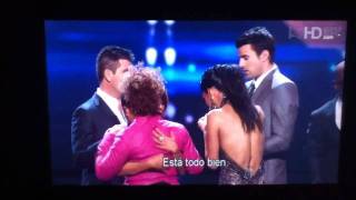 Salida Rachel Crow The X Factor USA 2011MOV [upl. by Ellatsirhc]