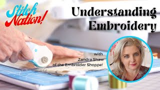 Understanding Embroidery with Zandra Shaw  Stitch Nation Episode 9 [upl. by Onitnelav]