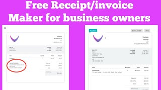 How to make an invoicereceipt on your smartphone Bookipi  Mobile App Receipt Maker [upl. by Stephania]