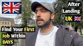 How to Find your First Job After Coming UK 🇬🇧 uk internationalstudents jobsinuk [upl. by Veats]