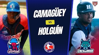 Camagüey vs Holguín 1er juego Serie Nacional 63 [upl. by Akfir]