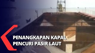 Penangkapan Kapal Pengangkut Pasir Laut Ilegal [upl. by Aynad183]