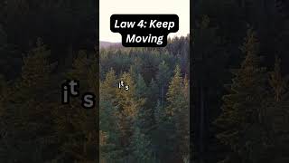 The 50th Law  Law 4  Keep Moving darkpsychologypsychologyfacts psychology manipulation [upl. by Rednal145]