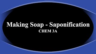 Making Soap  Saponification [upl. by Gardiner]