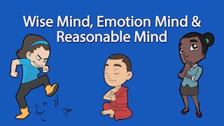 DBT Skills Wise Mind Emotional Mind amp Reasonable Mind [upl. by Briny952]