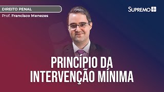 PRINCÍPIO DA INTERVENÇÃO MÍNIMA  Prof Francisco Menezes [upl. by Jessalyn903]