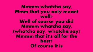 Jason Derulo Whatcha Say lyrics [upl. by Releyks782]