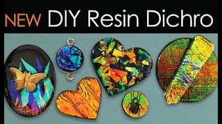 Resin Dichro Jewelry Tutorial  littlewindowscom [upl. by Namar706]